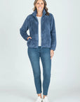 RENOMA- Fluffy Zip Up Jacket