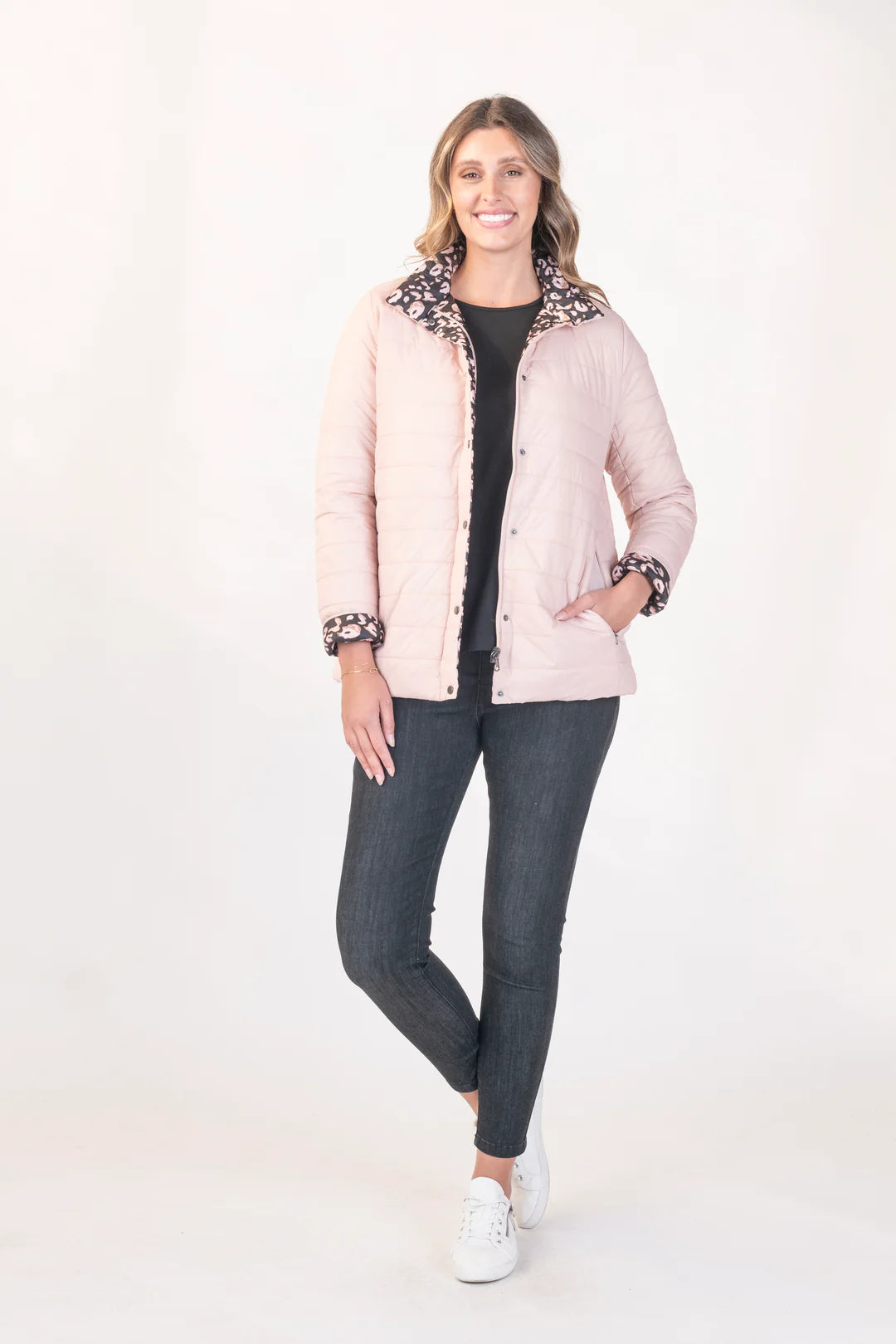 RENOMA Reversible Puffer Down Jacket Pink Regular price