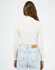 ALL ABOUT EVE- Arwen White Knit Top