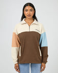 ALL ABOUT EVE LIBBY 1/4 ZIP JUMPER