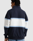 ORTC - Heritage Panel Quarter Zip - Navy