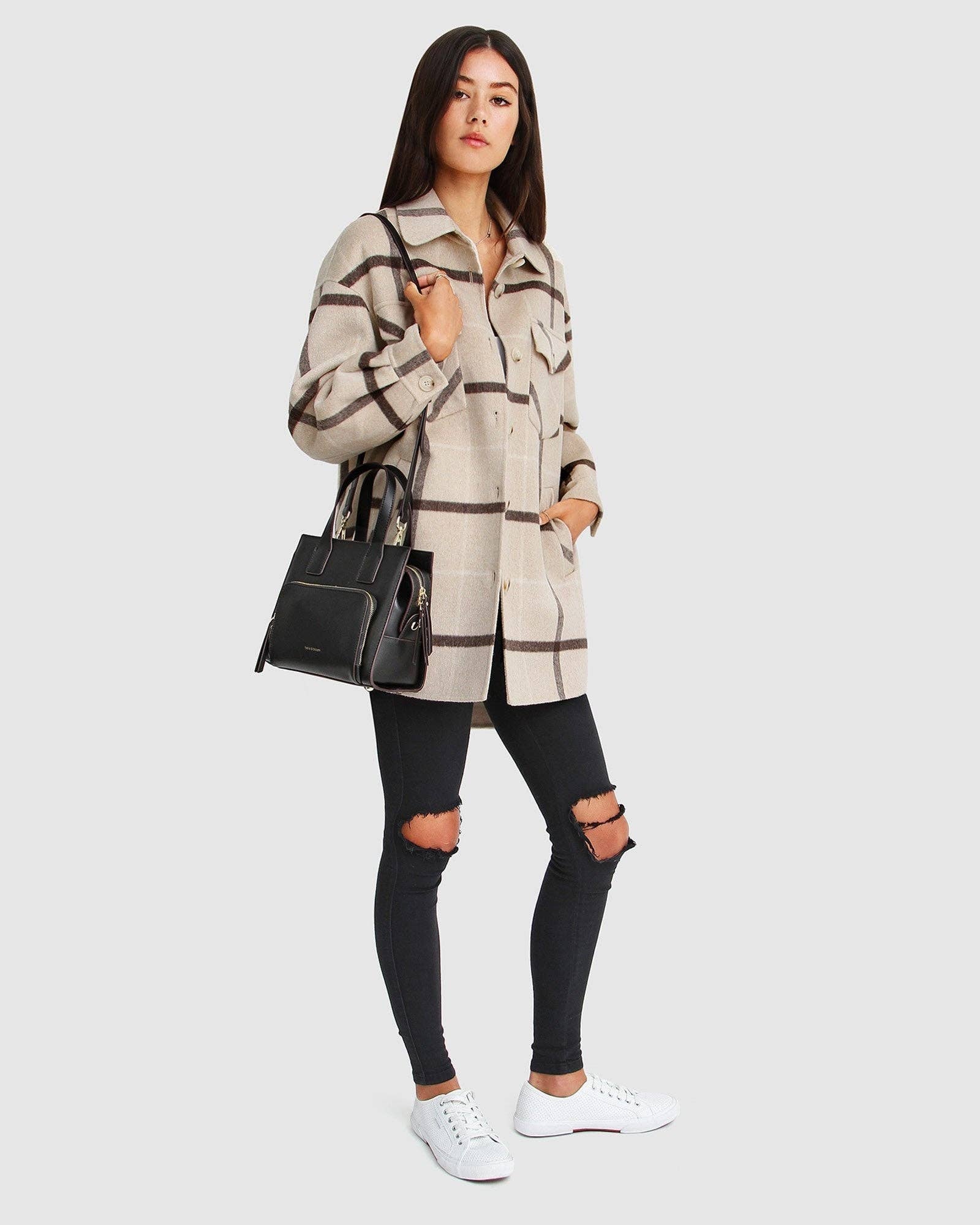 BELLE AND BLOOM -  River’s Edge Plaid Shacket