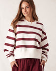 CERES LIFE Cropped Slouchy Crew