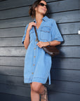 CERES LIFE-  Sammy Relaxed Shirt Dress