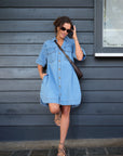 CERES LIFE-  Sammy Relaxed Shirt Dress