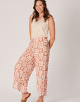 ELLIS AND DEWEY- PATTERNED PANTS