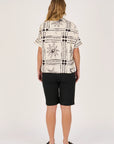 ELLIS AND DEWEY - BOXY SHIRT - SAND SHELL