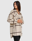 BELLE AND BLOOM - River’s Edge Plaid Shacket