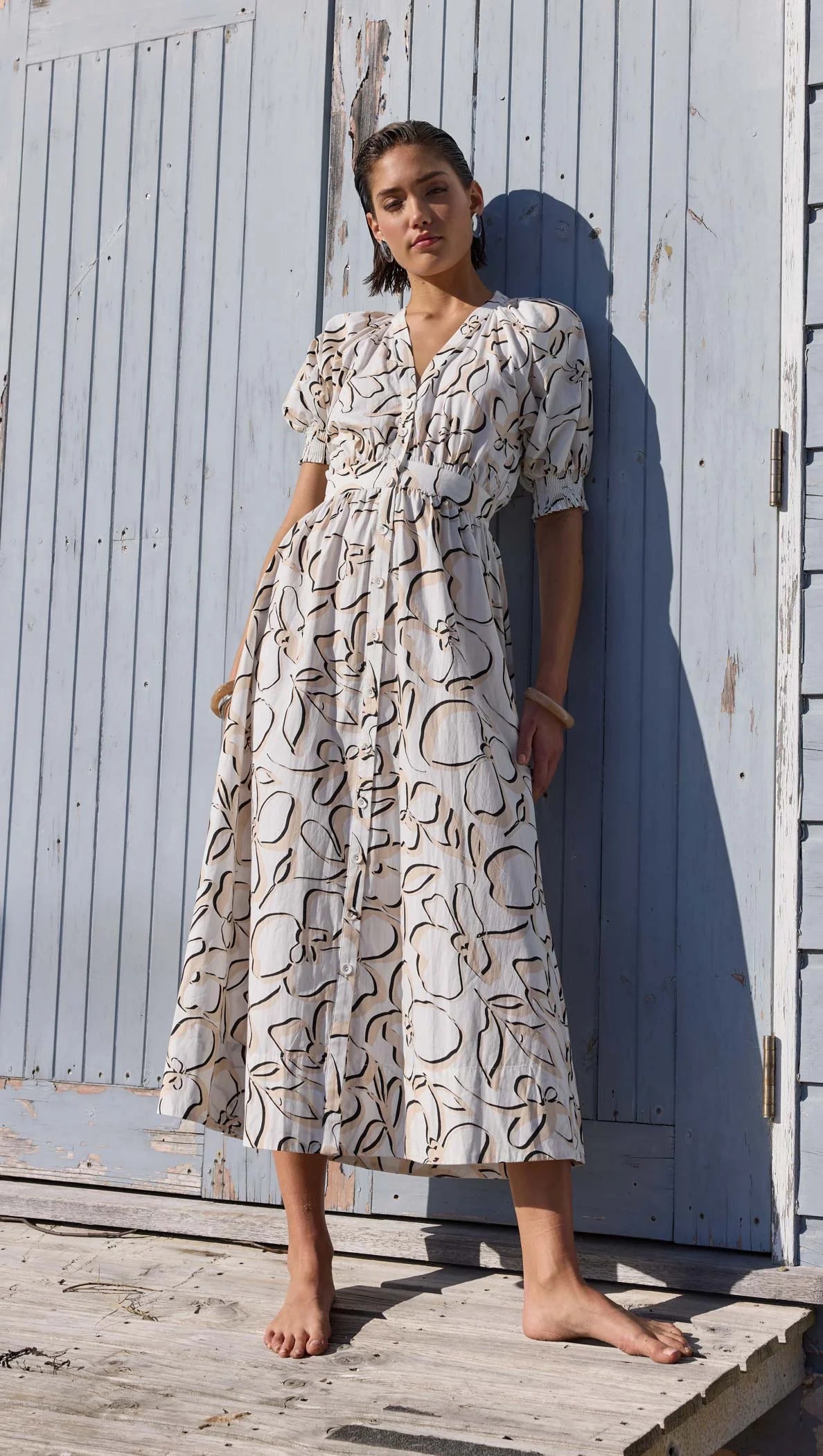 STAPLE THE LABEL-  Amina Midi Dress