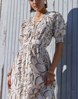 STAPLE THE LABEL- Amina Midi Dress
