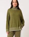 CARTEL & WILLOW Romy Knit Sweater - Khaki