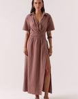 SOVERE - Atlas Dress. Mocha