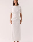 SOVERE - Aine Dress. Chalk