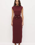 MON RENN - Hadley Dress - Sangria