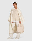 BELLE AND BLOOM -  Wonder Of You Cashmere Blend Oversized Jumper - Cream