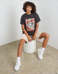 ALL ABOUT EVE- Rocky Mountain Standard Tee in Washed Black