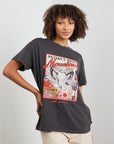 ALL ABOUT EVE- Rocky Mountain Standard Tee in Washed Black