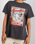 ALL ABOUT EVE- Rocky Mountain Standard Tee in Washed Black