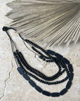 Timber Bead Necklace - Hanalei - Black
