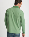 GOONDIWINDI COTTON-  100% Cotton Mens Zip Rugby Sage  $139.00