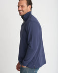 GOONDIWINDI COTTON-  100% Cotton Mens Zip Rugby - Navy
