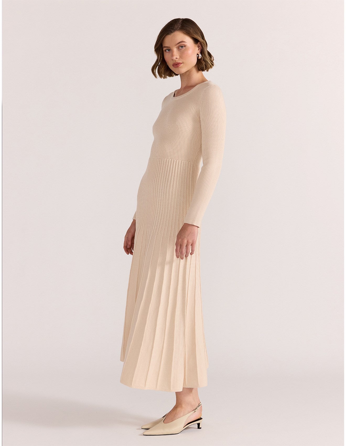 STAPLE THE LABEL- Elena Midi Dress