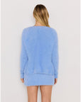 MINK PINK - Elidi Knit Top - Powder Blue