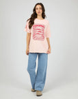 ALL ABOUT EVE - Anchor Relaxed Tee - Rose