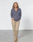 EQUINOX - Stretch Cotton Solid Denim 5-Pocket-Jean