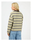ALL ABOUT EVE - Avery Rugby Top - Khaki