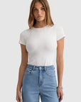 ORTC - Evie Fitted T- Shirt - White