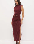 MON RENN - Hadley Dress - Sangria
