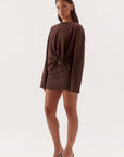 SOVERE - Izel Longsleeve - Espresso