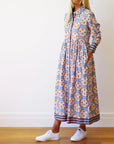 WHO'S CHARLIE - Matilda Cotton Cambric Pattern Dress - Screen Printed