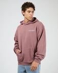 SILENT THEORY VITAL HOODIE PLUM