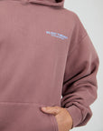 SILENT THEORY VITAL HOODIE PLUM