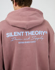 SILENT THEORY VITAL HOODIE PLUM