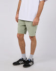SILENT THEORY - Cord Short Light Green