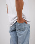 SILENT THEORY - A3 Soho Jeans - Light Blue