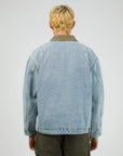 SILENT THEORY - Barn Jacket Bleached Blue