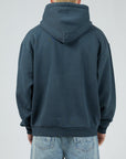 SILENT THEORY BOX HOODIE Navy/ GREY MARLE