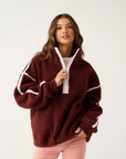 CARTEL & WILLOW - Margot Pullover - Mulberry