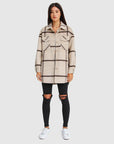 BELLE AND BLOOM - River’s Edge Plaid Shacket
