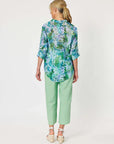 GORDON SMITH- Lara Linen Wide Leg Pant- Mint