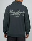 ST GOLIATH Saints Ltd Qtr Zip Steel Blue