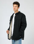ST GOLIATH - Riot Sherpa Shacket - Black