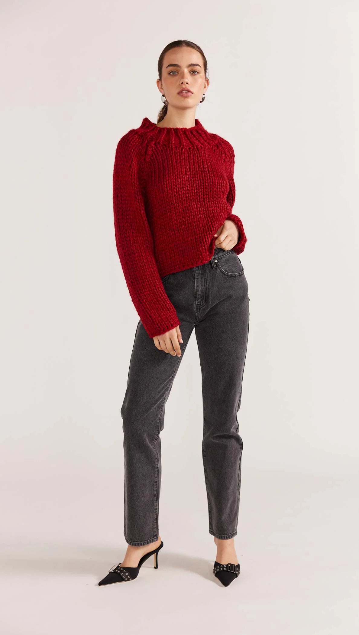 STAPLE THE LABEL- Mason Straight Leg Jeans