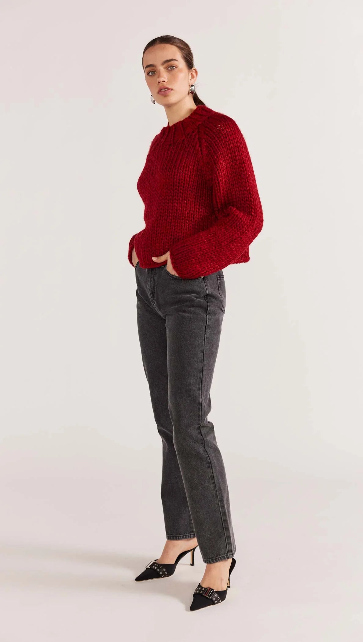 STAPLE THE LABEL- Mason Straight Leg Jeans