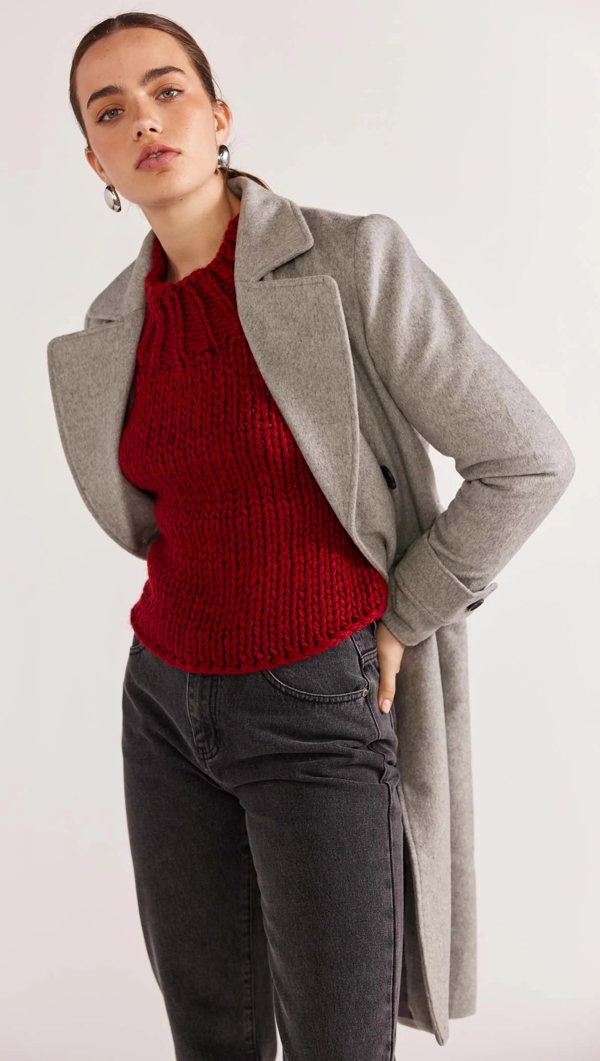 STAPLE THE LABEL- Mason Straight Leg Jeans