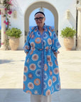 NINE THREE ONE DRESS - Blue Print.